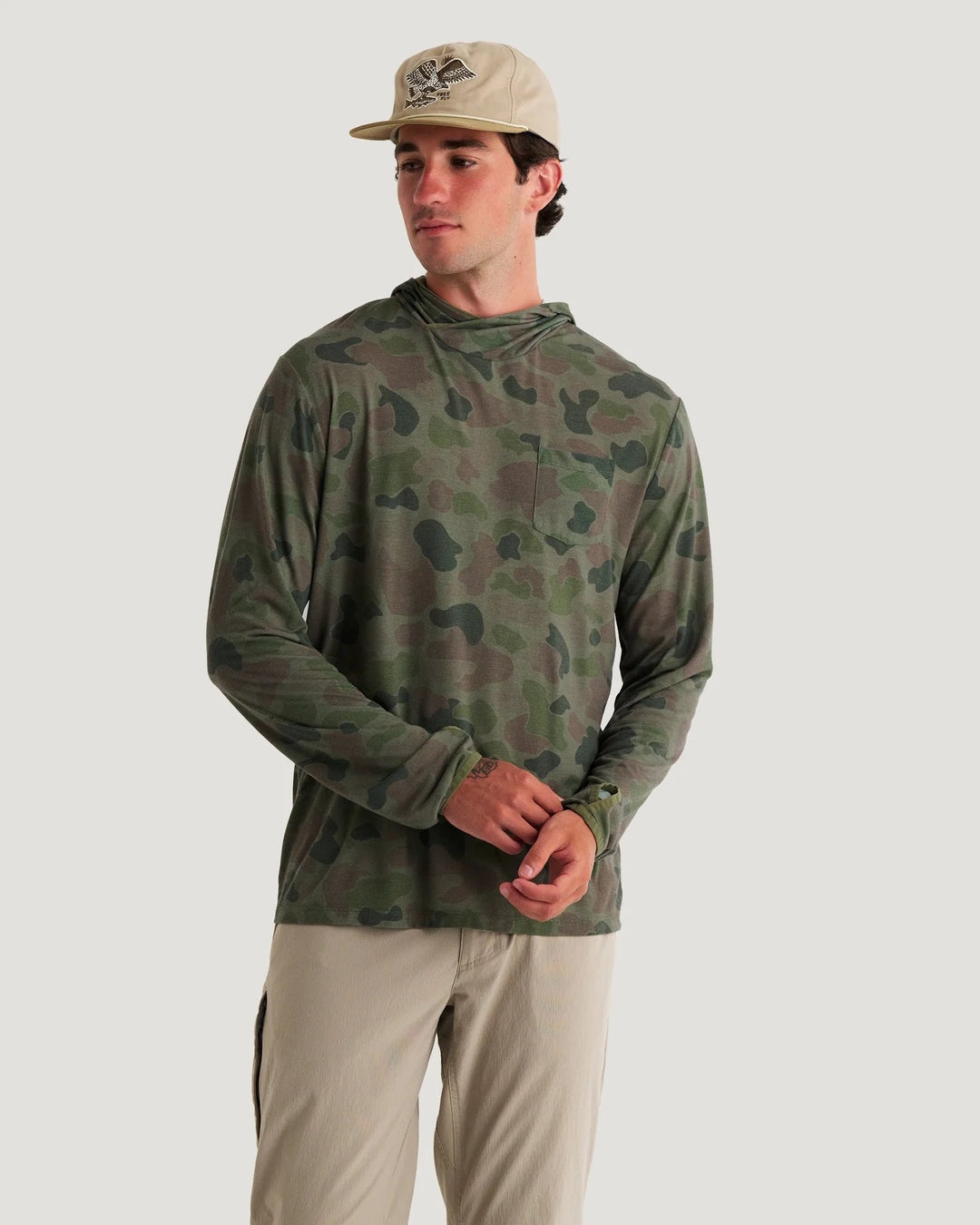 Free Fly Apparel Men's Bamboo Lightweight Hoody | Tailwaters Fly Fishing