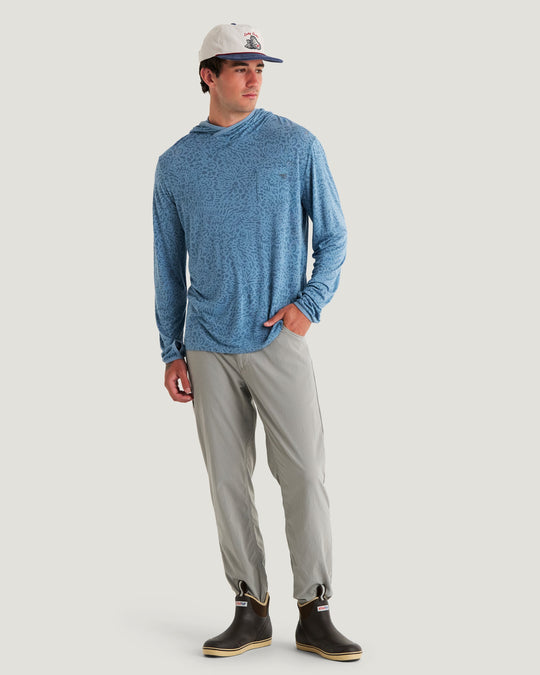 Free Fly Men's Bamboo Lightweight Hoodie, Lwh, view 3