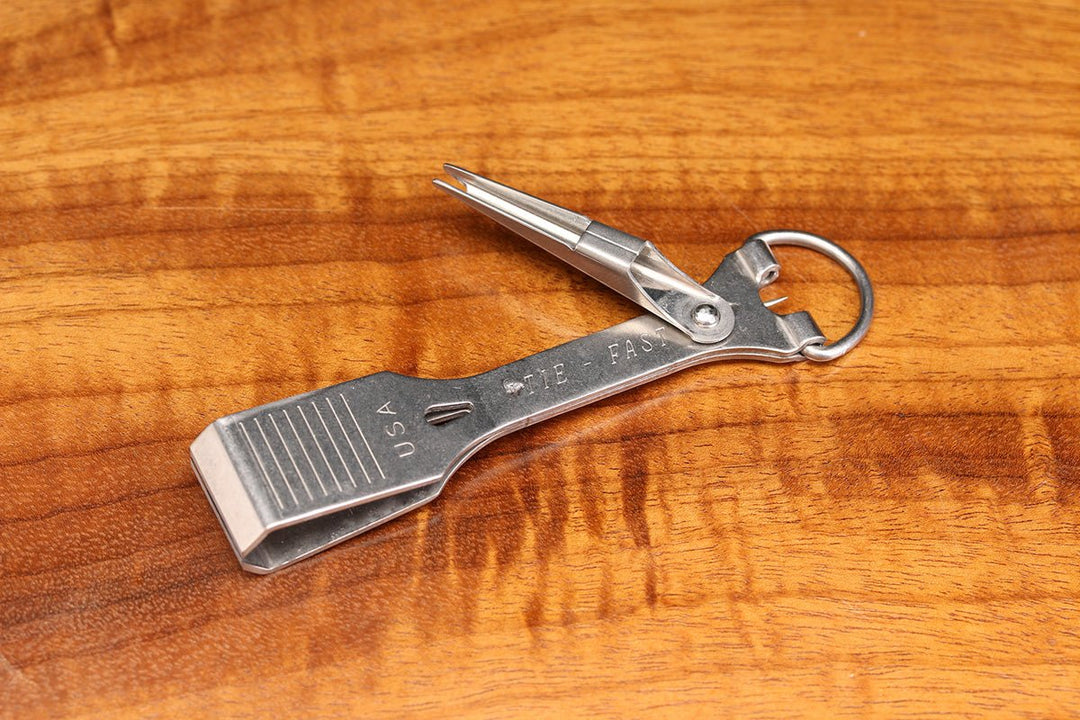 Hareline Tie-Fast Magnum Combo Tool Silver | Tailwaters Fly Fishing
