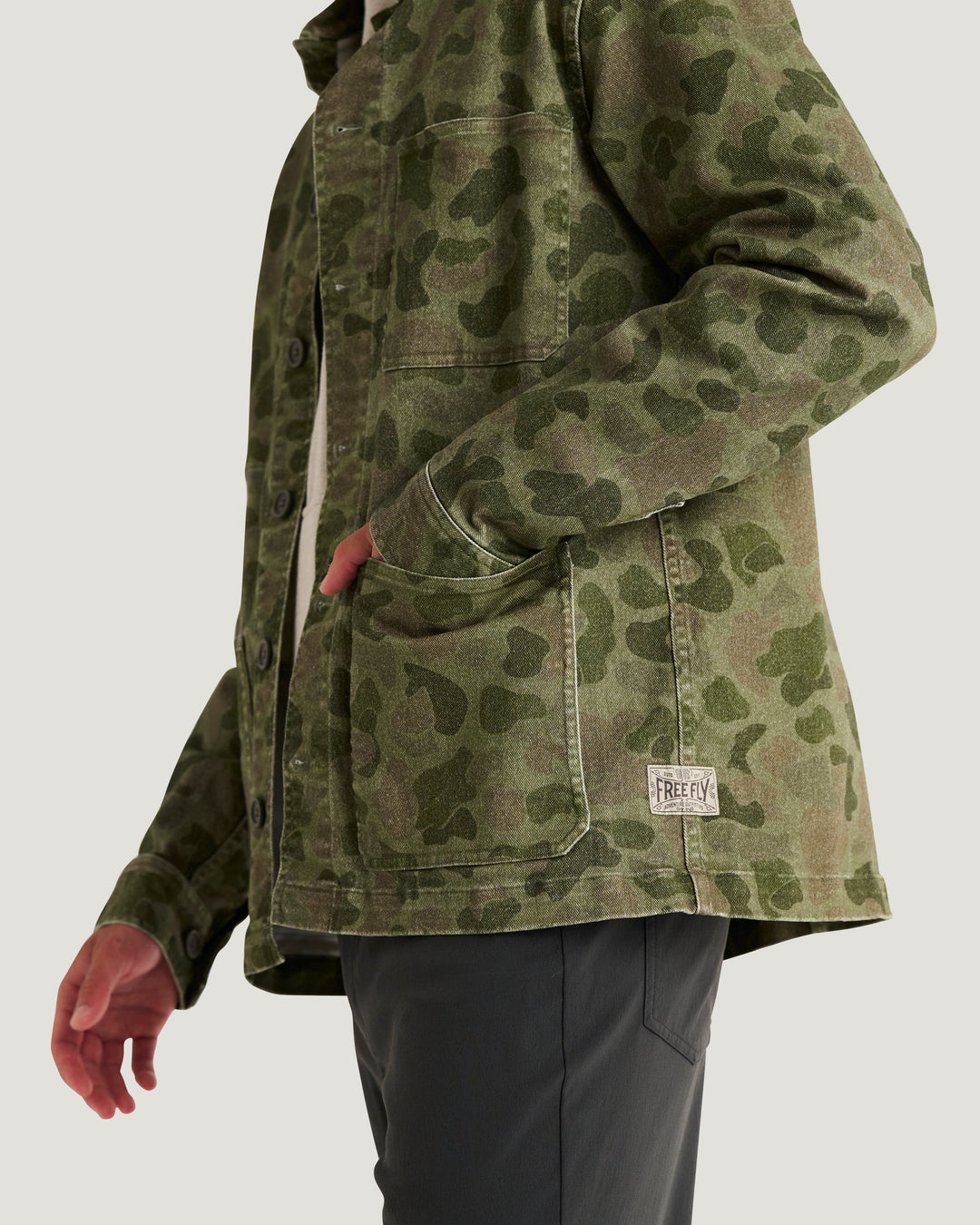 Free Fly Men's Folly Twill Chore Coat, Mftc, view 2