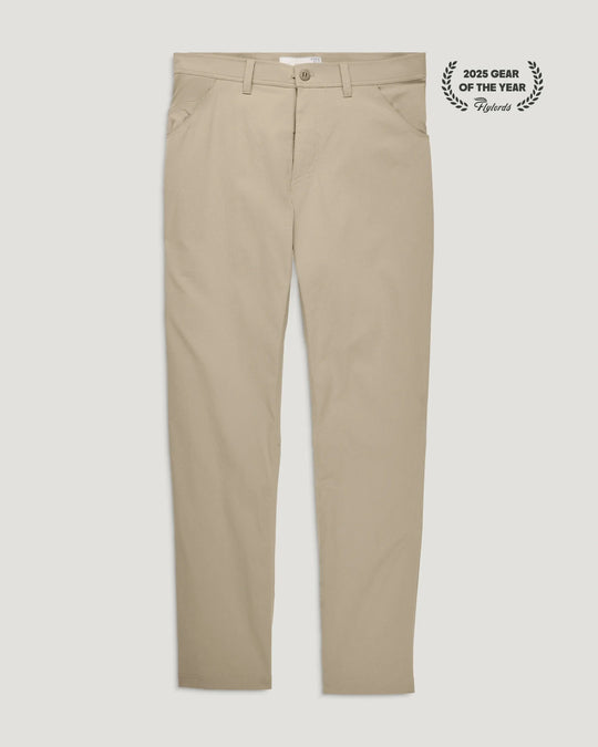 Free Fly Men's Topogrid Pant, Vintage Khaki