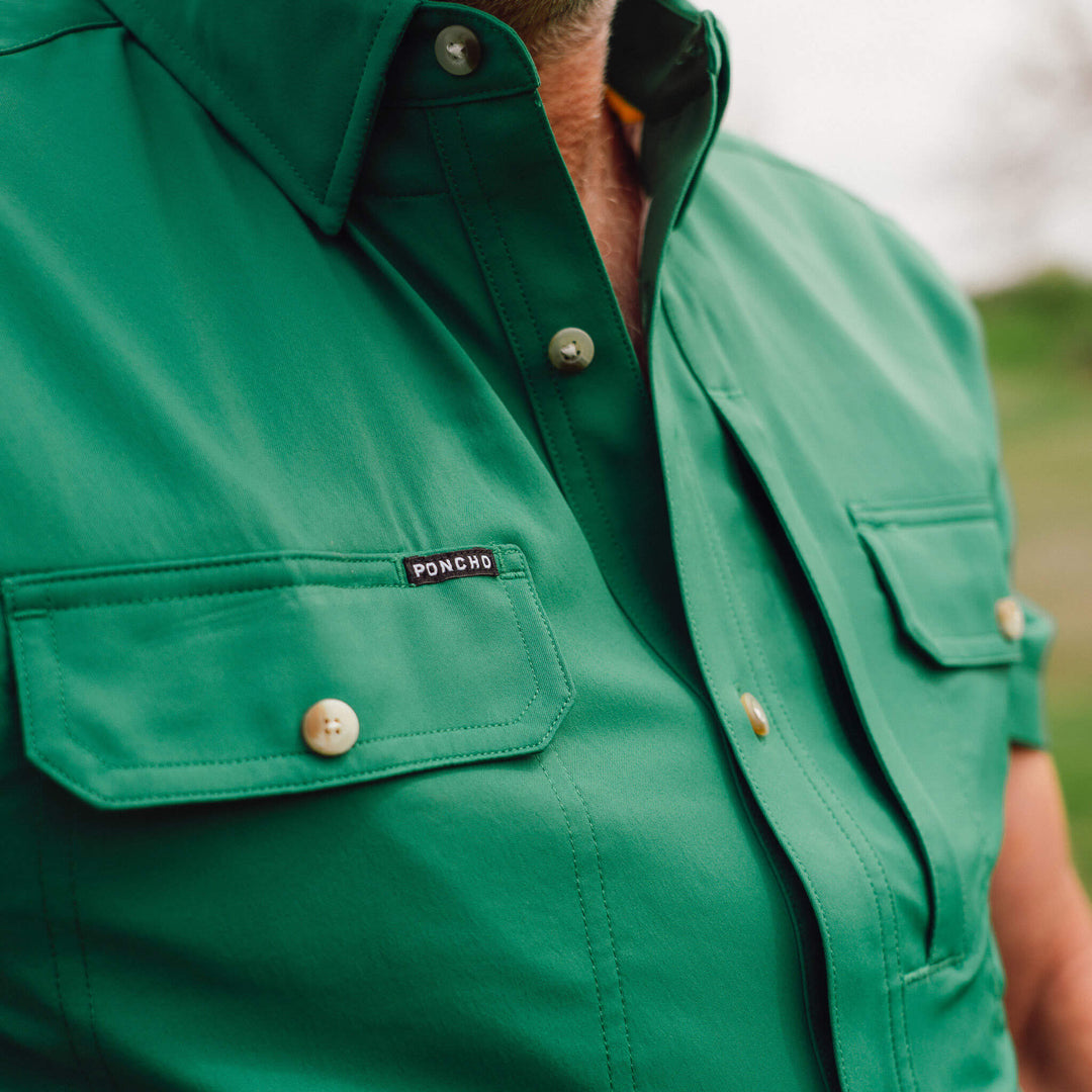 Poncho The Magnolia Short Sleeve Shirt, view 8
