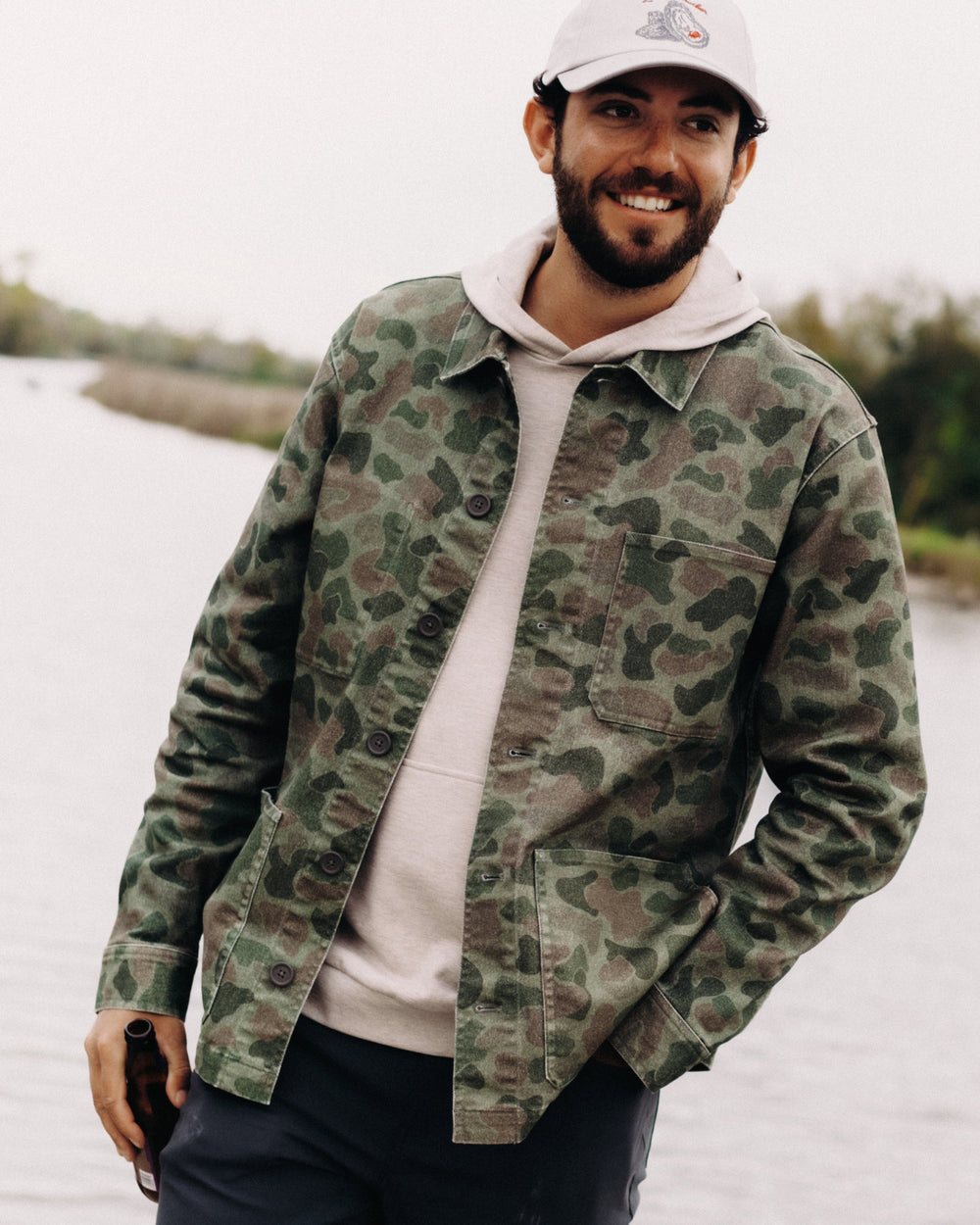 Free Fly Men's Folly Twill Chore Coat, view 2
