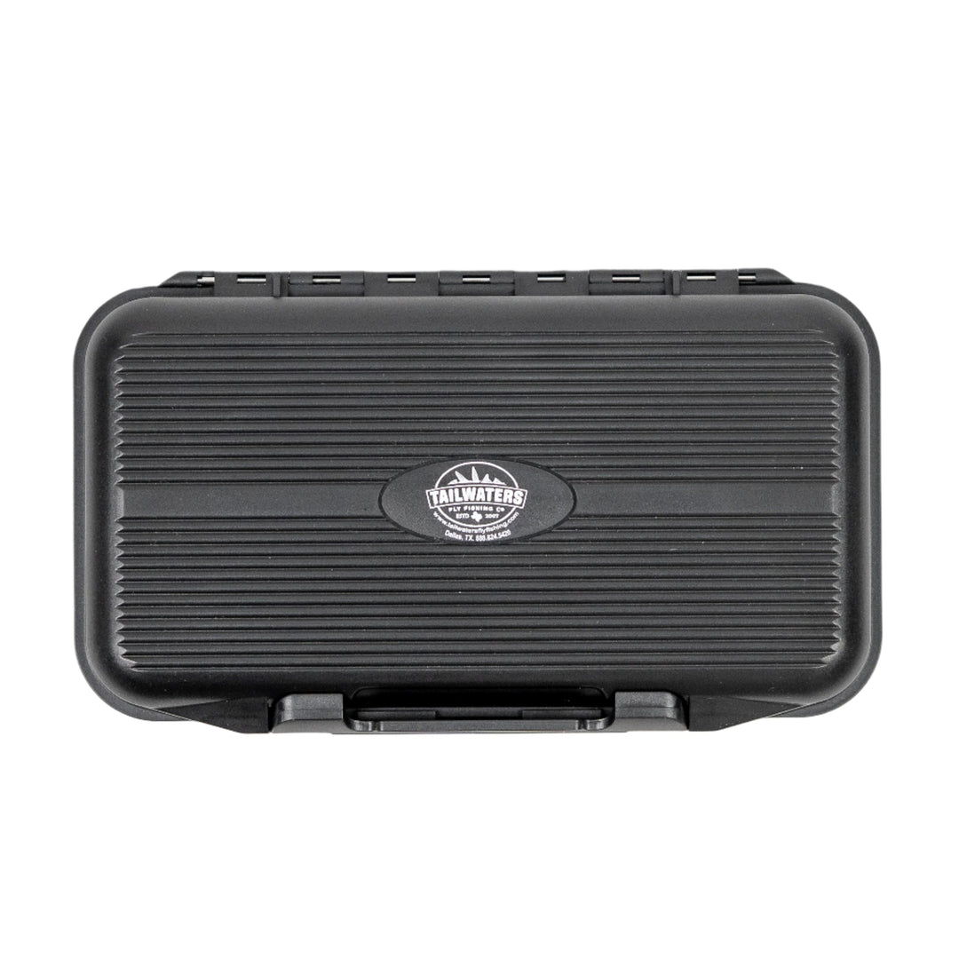 New Phase Med WP Swing Leaf Box Black | Tailwaters Fly Fishing