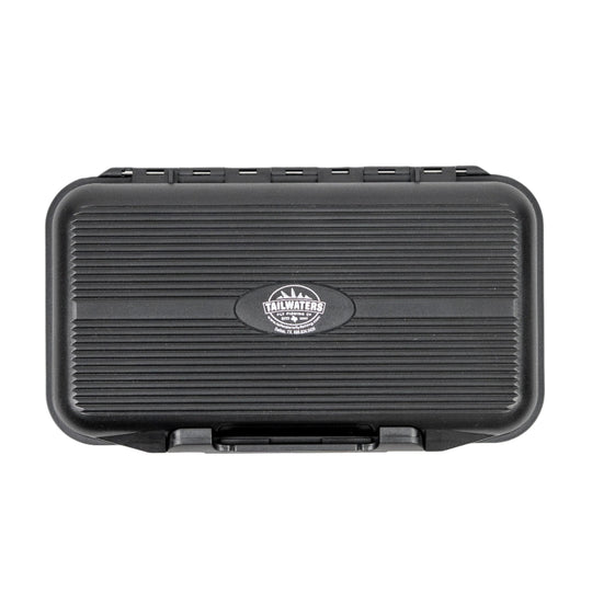 New Phase Med WP Swing Leaf Box Black | Tailwaters Fly Fishing