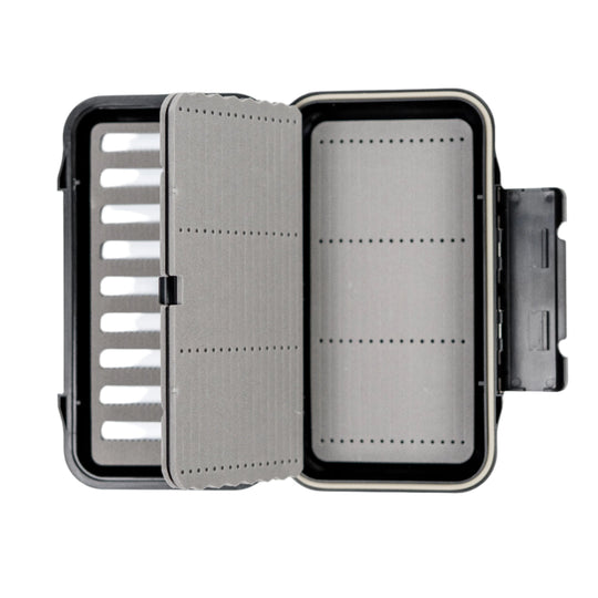 New Phase Med WP Swing Leaf Box Black | Tailwaters Fly Fishing