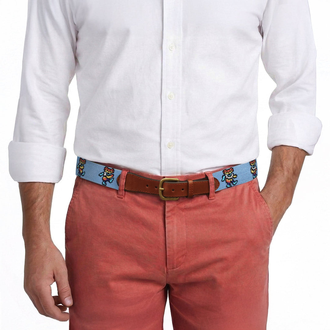 Smathers & Branson Dancing Bears Tie Dye Belt | Tailwaters Fly Fishing