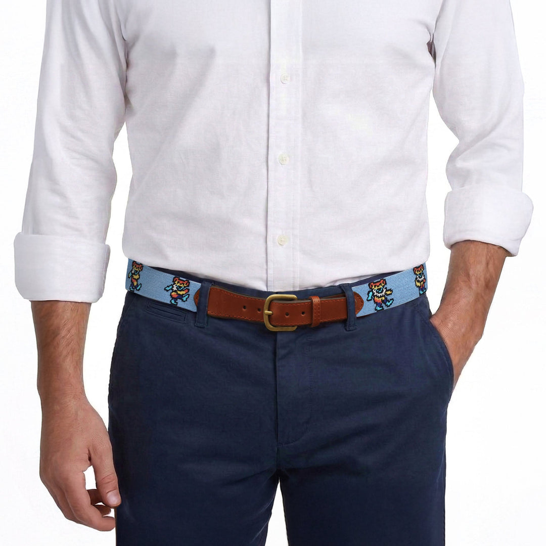 Smathers & Branson Dancing Bears Tie Dye Belt | Tailwaters Fly Fishing