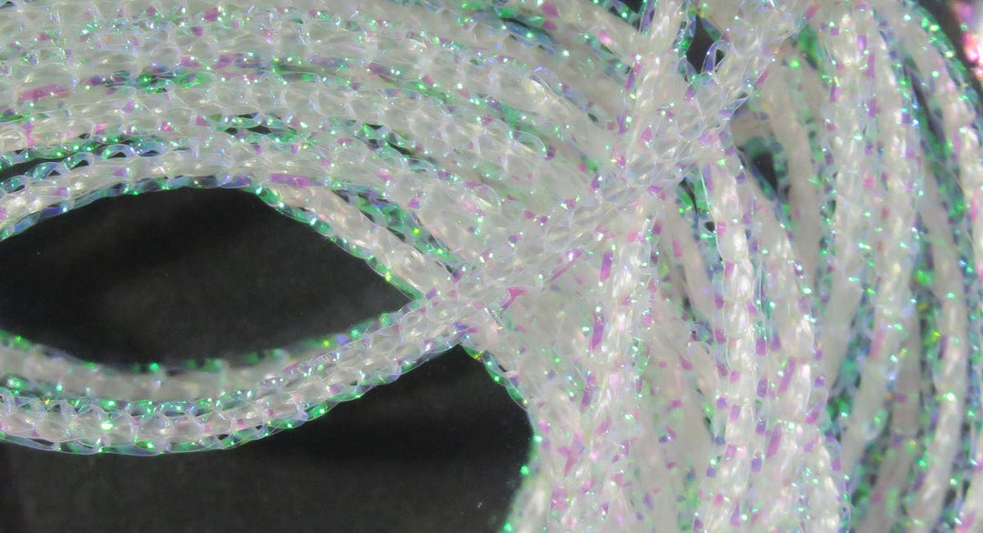 Hareline Pearl Core Braid | Tailwaters Fly Fishing
