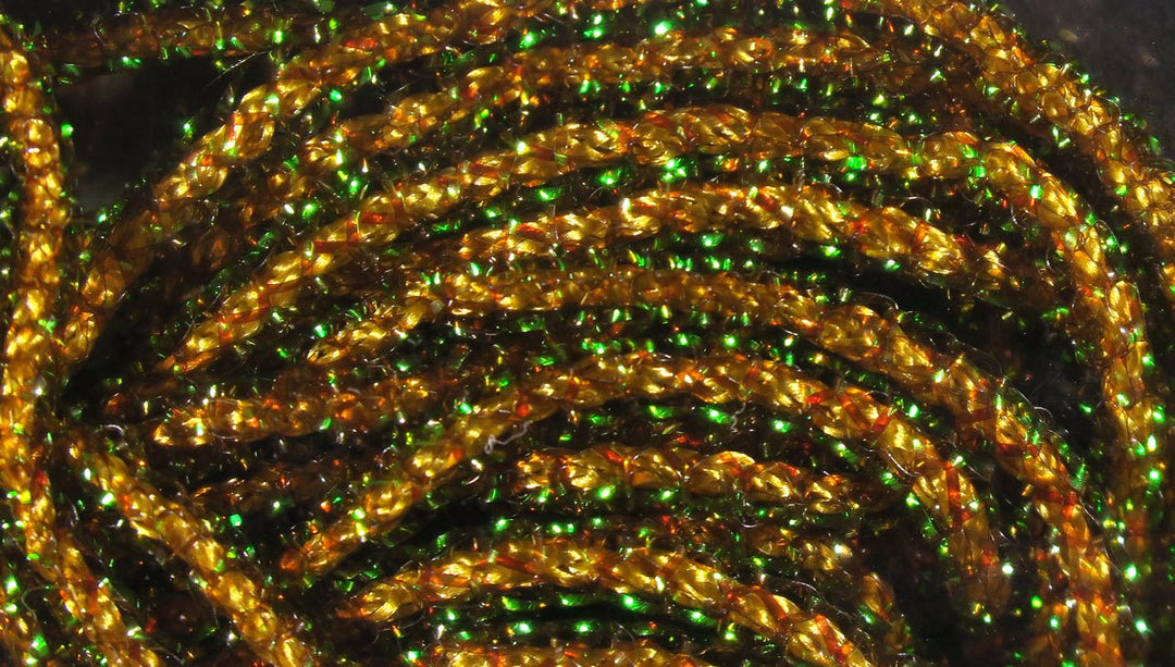 Hareline Pearl Core Braid | Tailwaters Fly Fishing