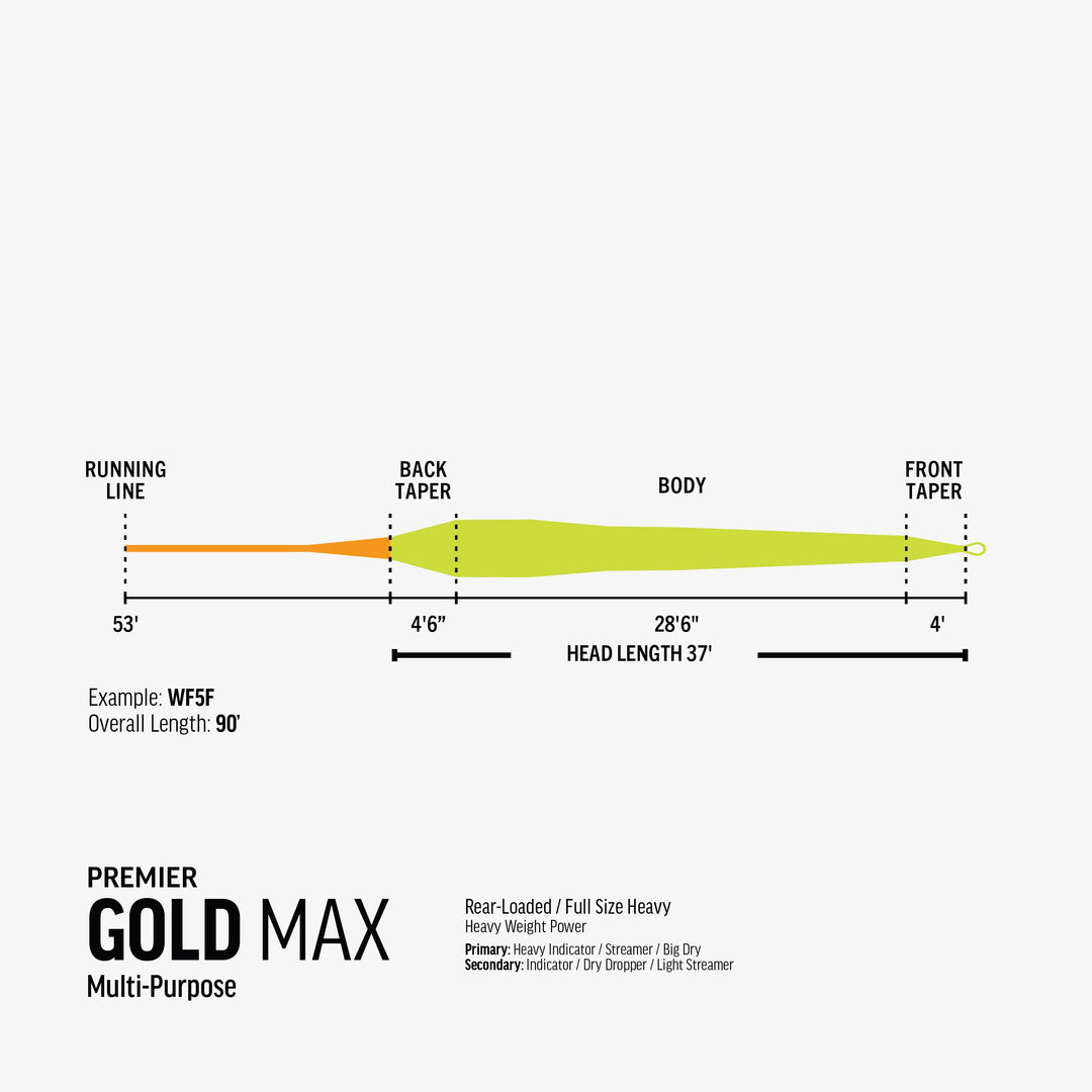 RIO Products Premier GOLD MAX Fly Line, view 5