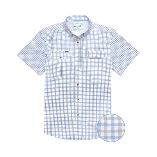 Poncho The Channel Cat Short Sleeve Shirt | Tailwaters Fly Fishing