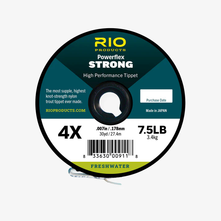 RIO Products Powerflex STRONG Tippet | Tailwaters Fly Fishing