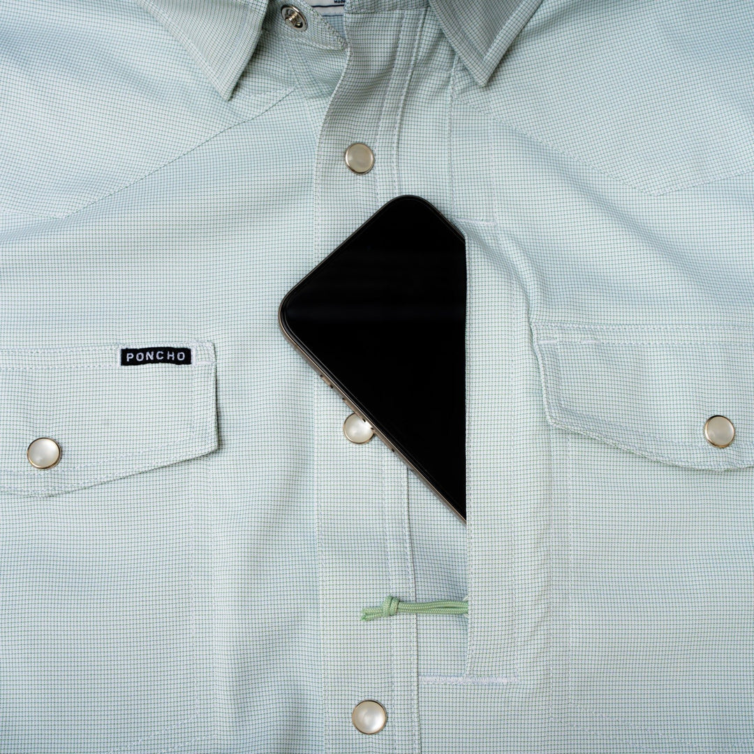 Poncho The Alpine Long Sleeve Shirt, detail, view 3