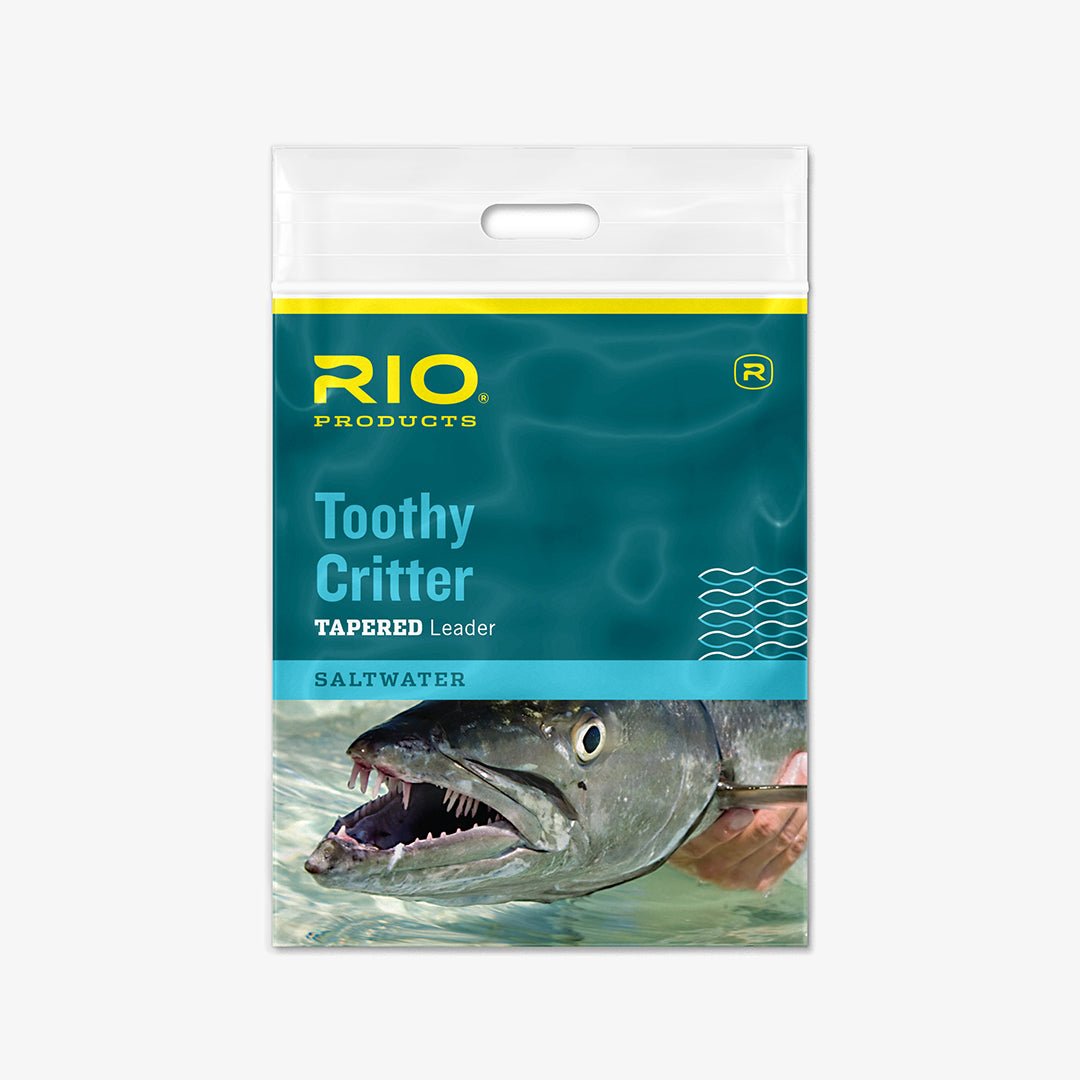 RIO Products Toothy Critter II Stainless Wire Leaders with Snap, Leader