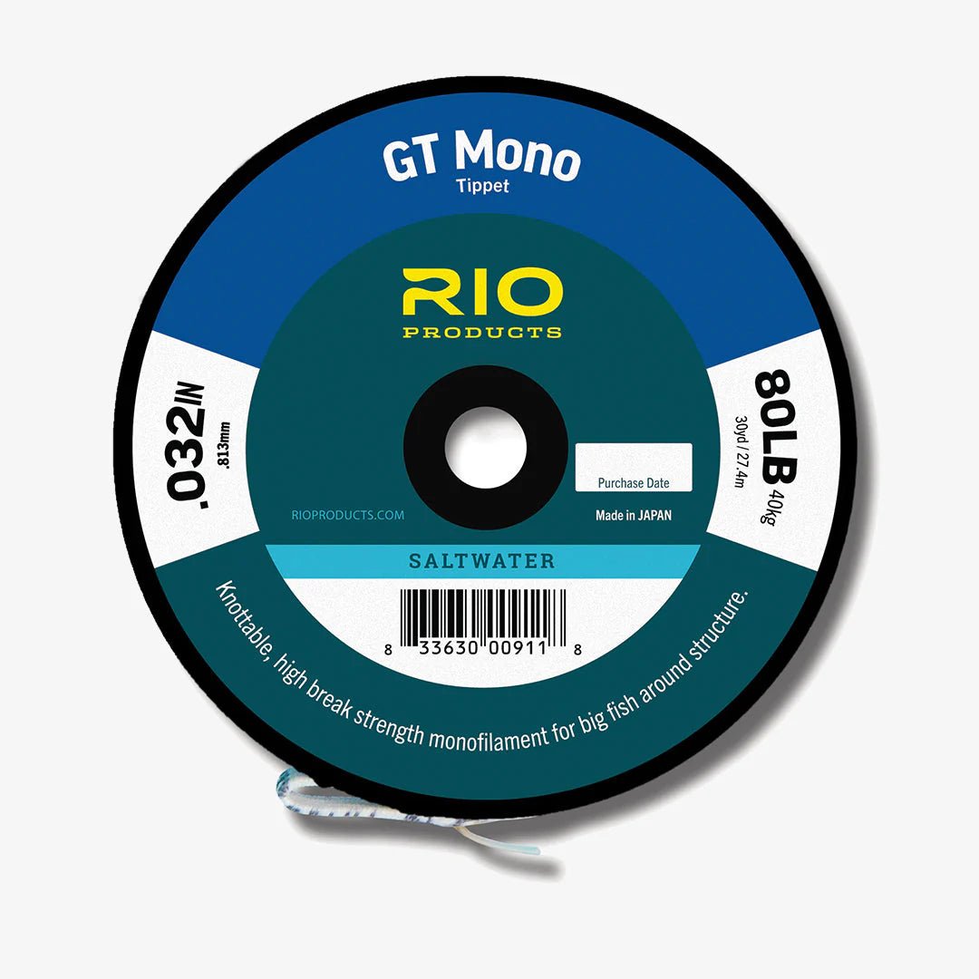 RIO Products GT Mono Tippet | Tailwaters Fly Fishing