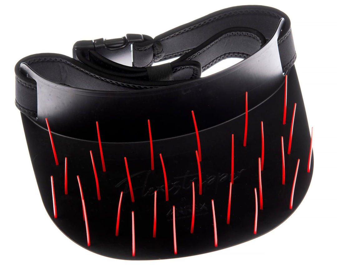 Hareline Ahrex Black with RED Pegs Flexistripper | Tailwaters Fly Fishing
