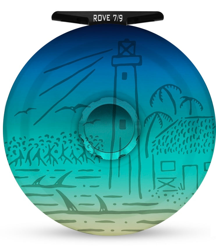 Abel Rove 7/9 Custom Rising Tide Fund Reel | Tailwaters Fly Fishing