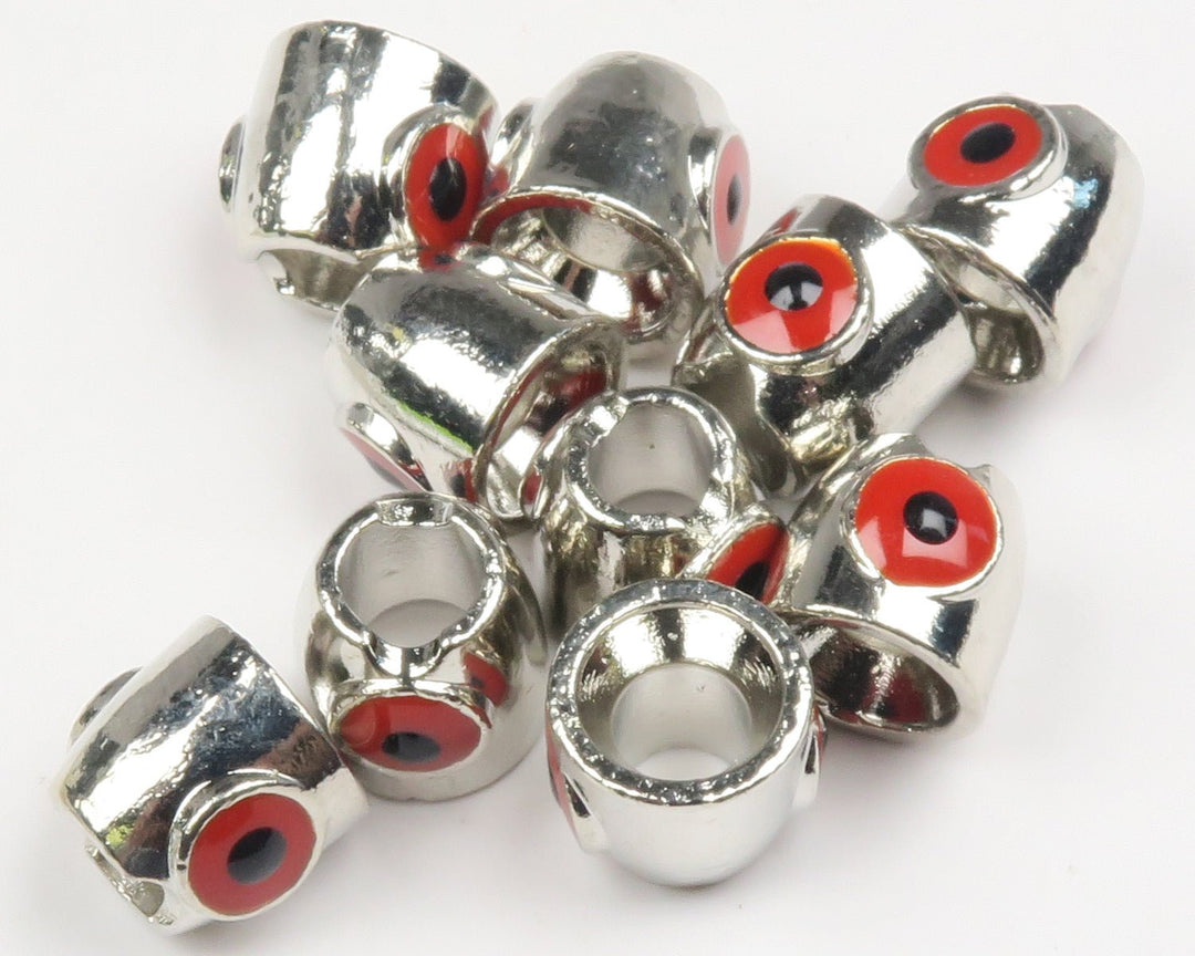 Hareline Bob Pop's Tungsten Red Eyed Jiggy Heads | Tailwaters Fly Fishing