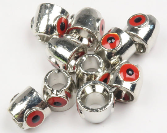 Hareline Bob Pop's Tungsten Red Eyed Jiggy Heads | Tailwaters Fly Fishing