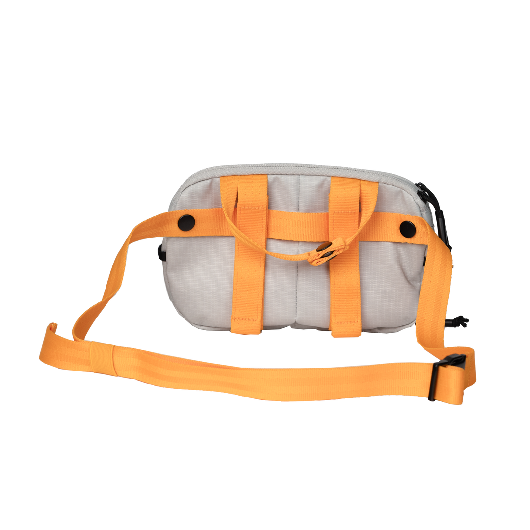 Riversmith Convoy PackOut Bag, Gray Cadmium, back view
