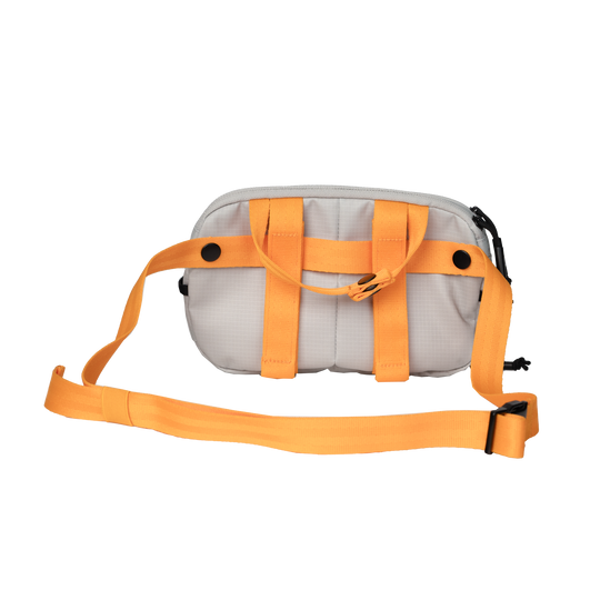 Riversmith Convoy PackOut Bag, Gray Cadmium, back view