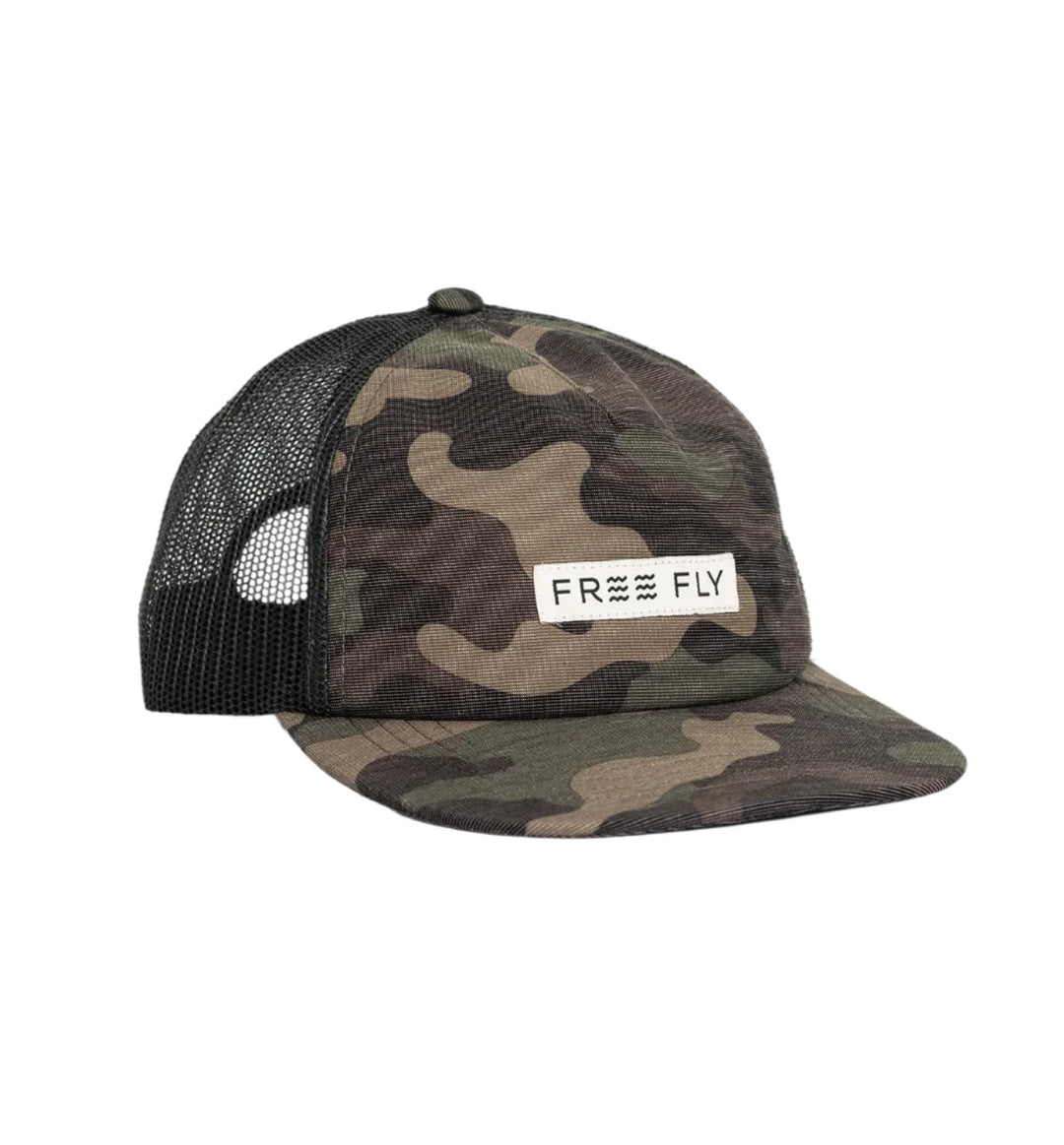Free Fly Reverb Packable Trucker Hat | Tailwaters Fly Fishing