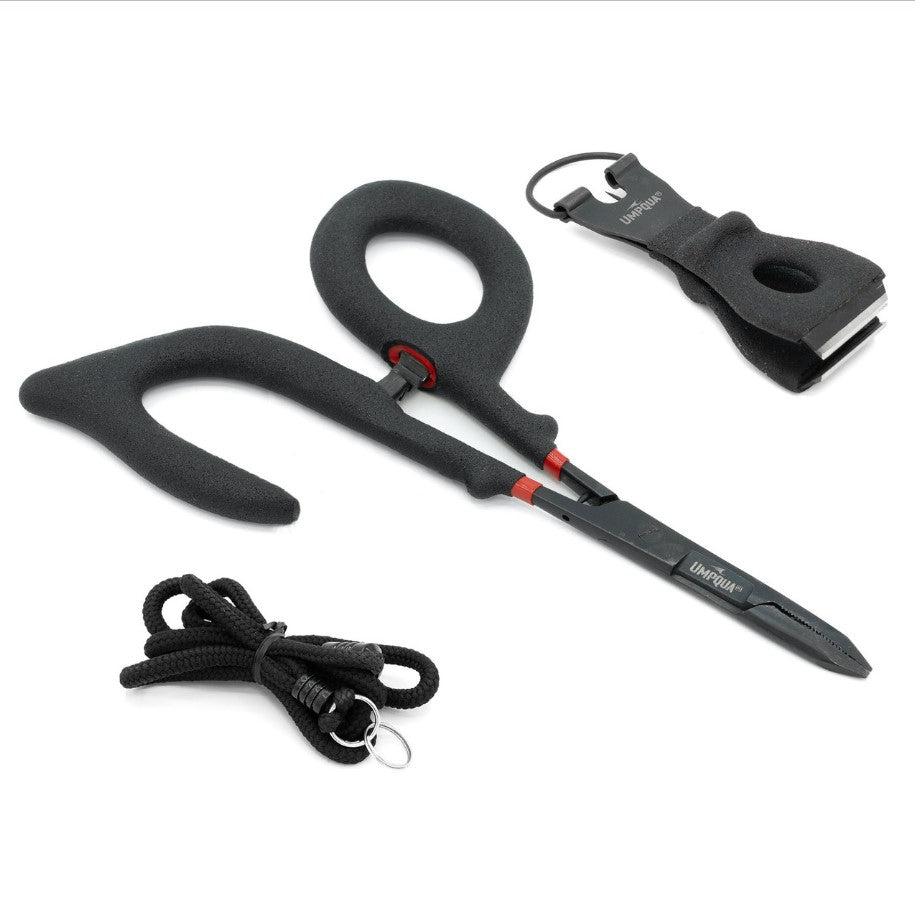 Umpqua Rivergrip Precision Series Open Clamp-Big Nipper-Lanyard Combo | Tailwaters Fly Fishing
