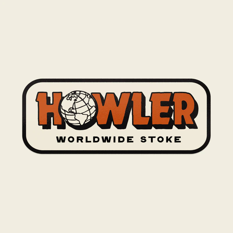 Howler Brothers Worldwide Stoke Sticker | Tailwaters Fly Fishing