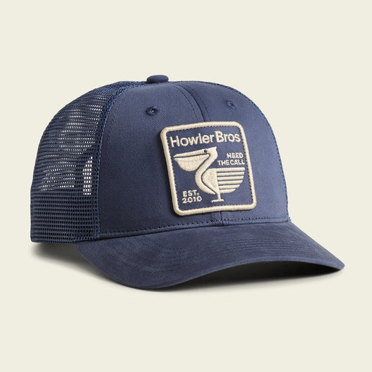 Howler Brothers Standard Hats  - Pelican Postage : Steel Blue, front view, view 2
