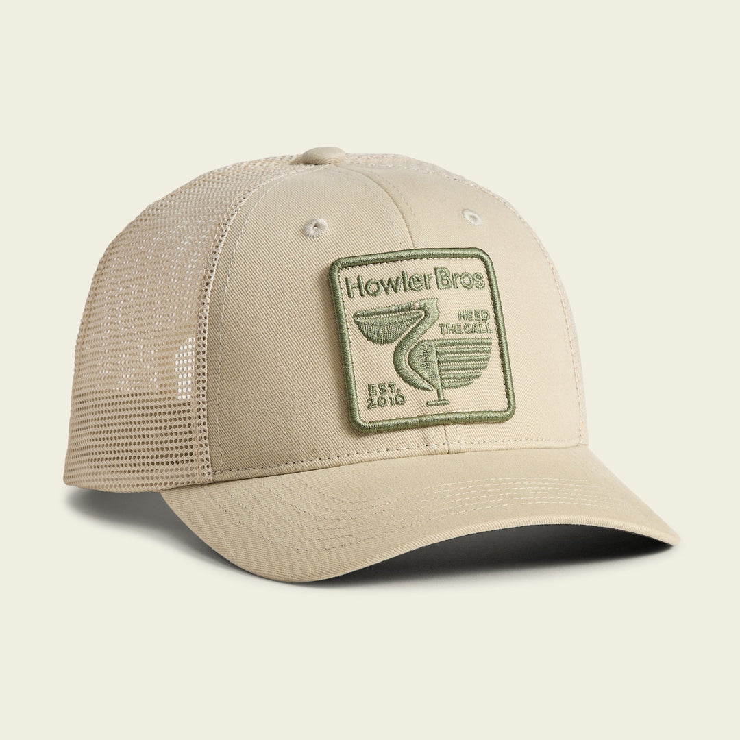 Howler Brothers Standard Hats  - Pelican Postage : Steel Blue, Stone, front view