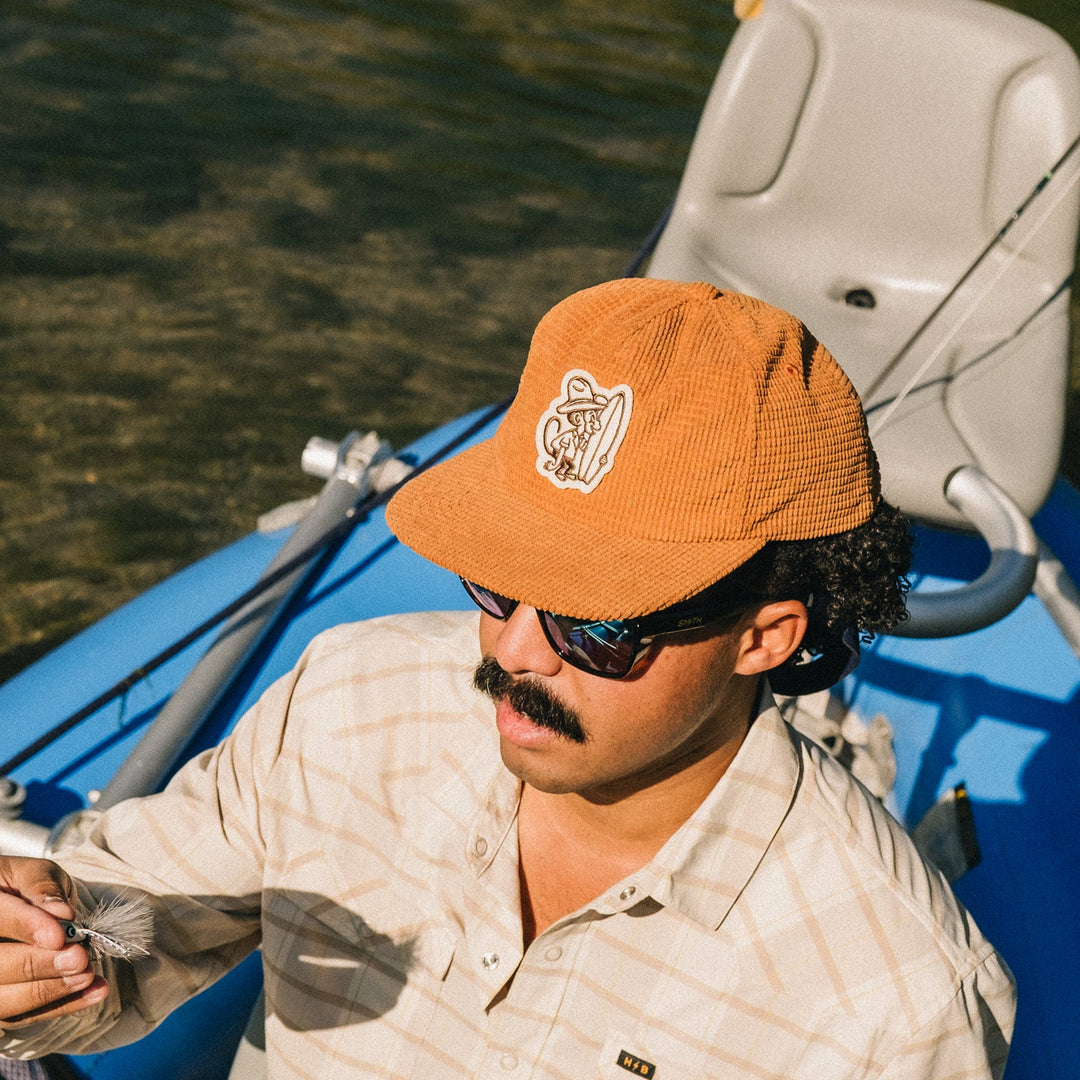 Howler Brothers Unstructured Snapback Hats  - El Monito Surfs : Adobe | Tailwaters Fly Fishing