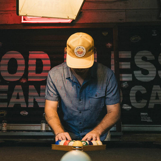 Howler Brothers Unstructured Snapback Hats  - Farm Team : Gold | Tailwaters Fly Fishing