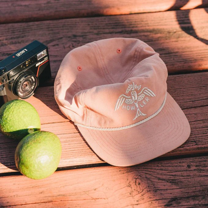 Howler Brothers Unstructured Snapback Hats  - Fresh Catch : Dusty Pink | Tailwaters Fly Fishing