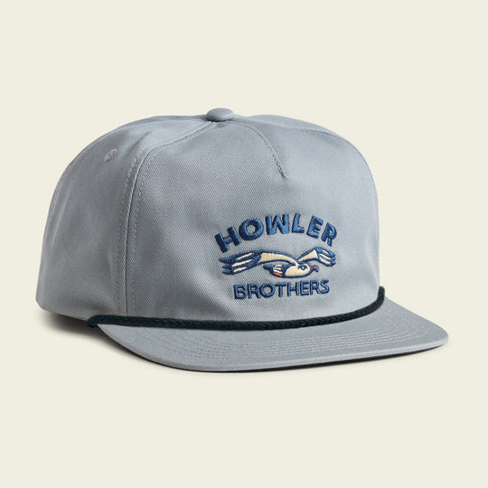 Howler Brothers Unstructured Snapback Hats  - Lone Gull: Stone Blue | Tailwaters Fly Fishing