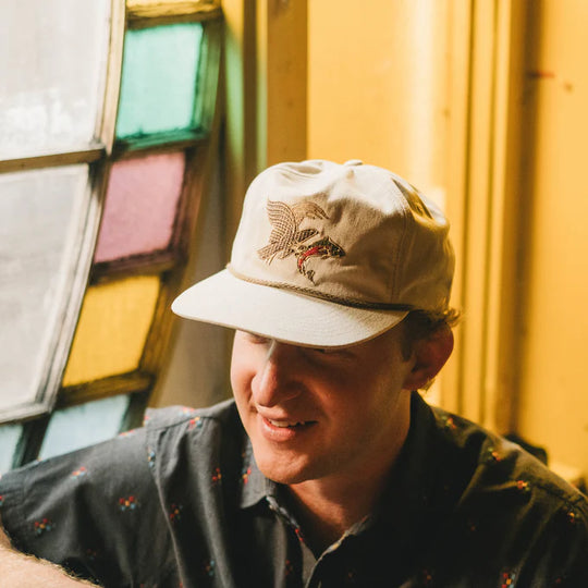 Howler Brothers Unstructured Snapback Hats  - Osprey Prey : Stone | Tailwaters Fly Fishing