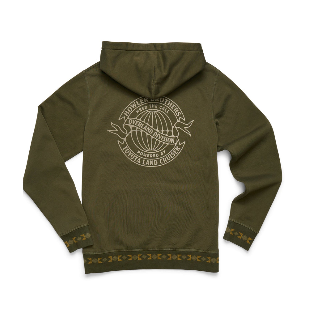 Howler Brothers HB X Land Cruiser Hoodie: Fatigue | Tailwaters Fly Fishing