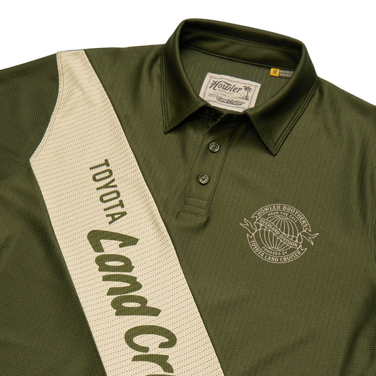 Howler Brothers HB X Land Cruiser Tech Polo: Deep Forest | Tailwaters Fly Fishing