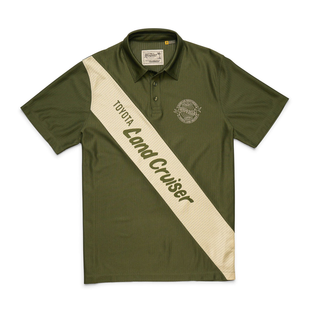 Howler Brothers HB X Land Cruiser Tech Polo: Deep Forest | Tailwaters Fly Fishing