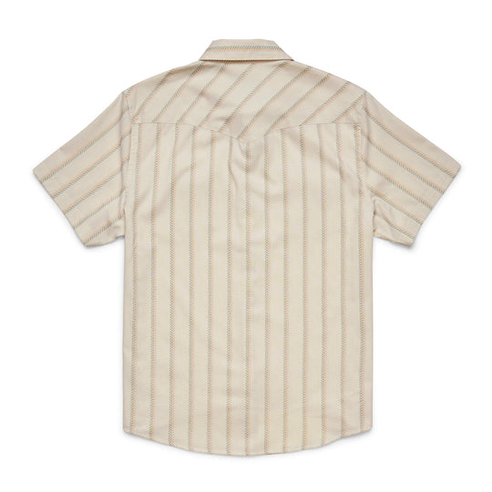 Howler Brothers  HB X Land Cruiser H Bar B Snapshirt: Tracks Off White | Tailwaters Fly Fishing