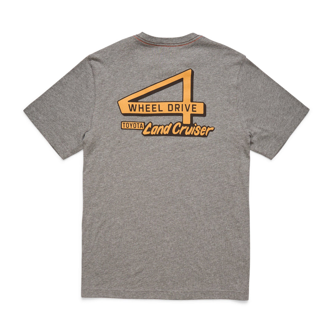 Howler Brothers HB X Land Cruiser T-Shirt: 4WD Grey | Tailwaters Fly Fishing