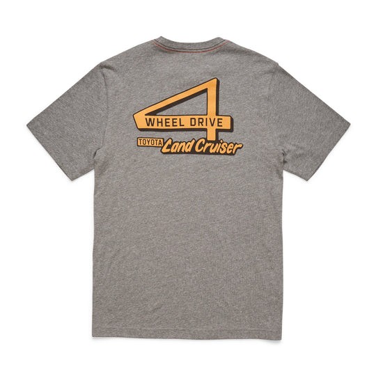 Howler Brothers HB X Land Cruiser T-Shirt: 4WD Grey | Tailwaters Fly Fishing