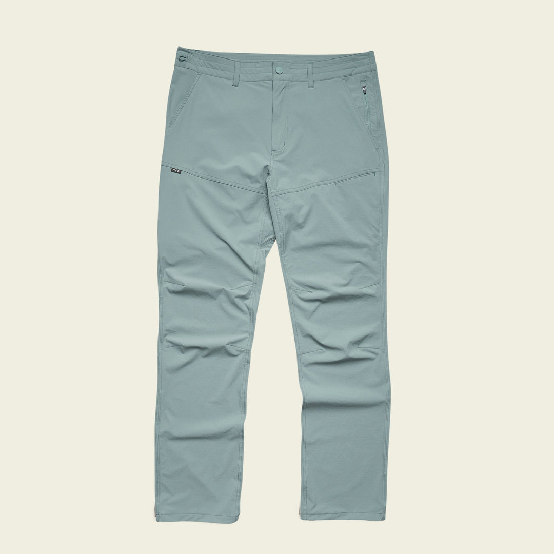 Howler Brothers Shoalwater Tech Pants, Iron Blue, front view