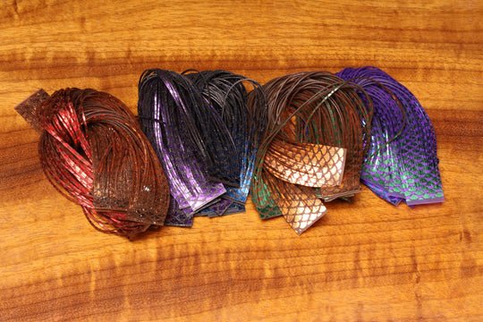 Hareline Senyo Fusion Foil Legs Barred