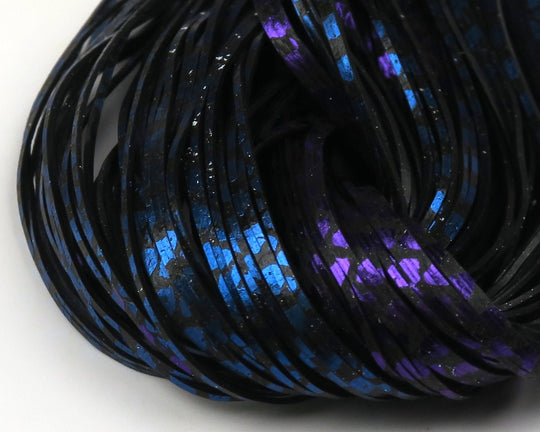Hareline Senyo Fusion Foil Legs Barred | Tailwaters Fly Fishing