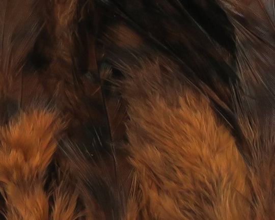 Hareline Grizzly Variant Saddle Hackle Strung