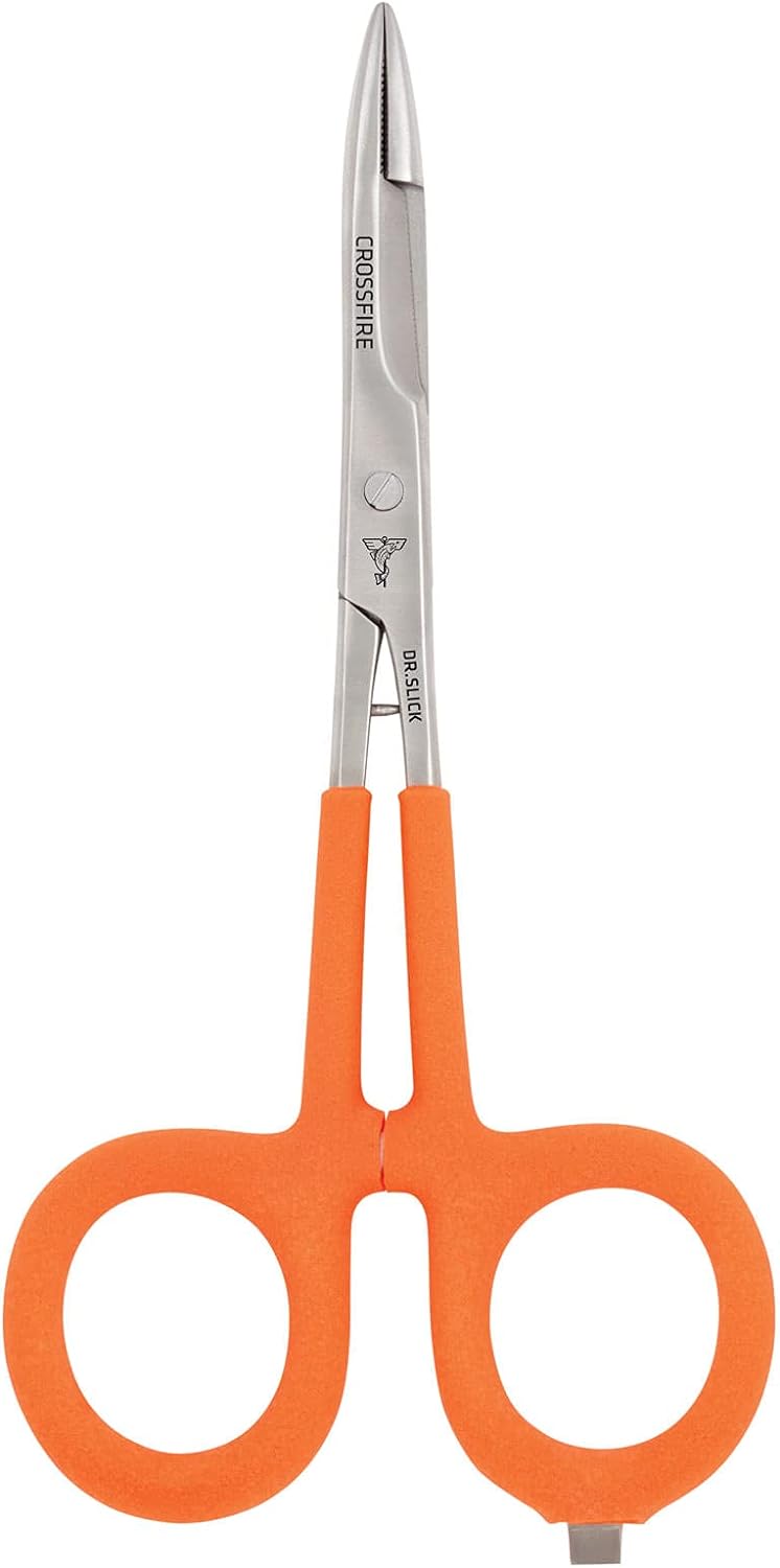 Dr. Slick Scissor Clamp - Straight | Tailwaters Fly Fishing