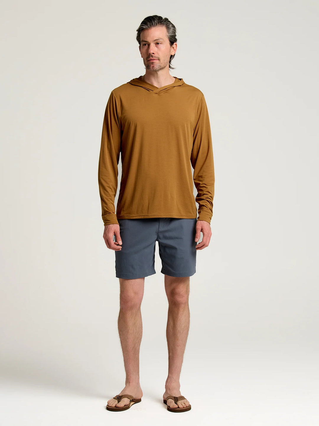 Free Fly Men's Topogrid Short, Storm Cloud, view 2