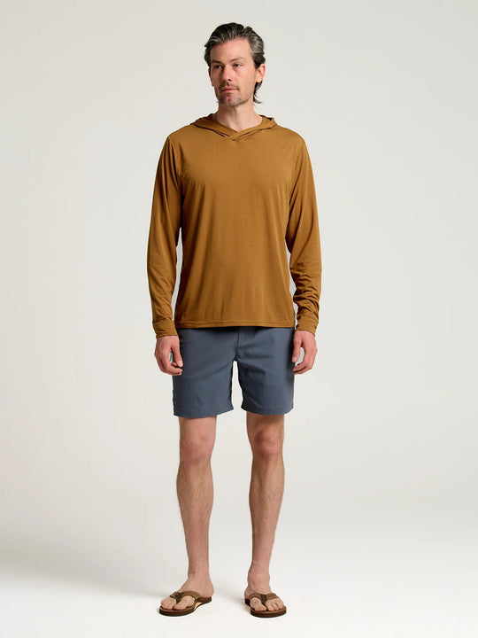 Free Fly Men's Topogrid Short, Storm Cloud, view 2