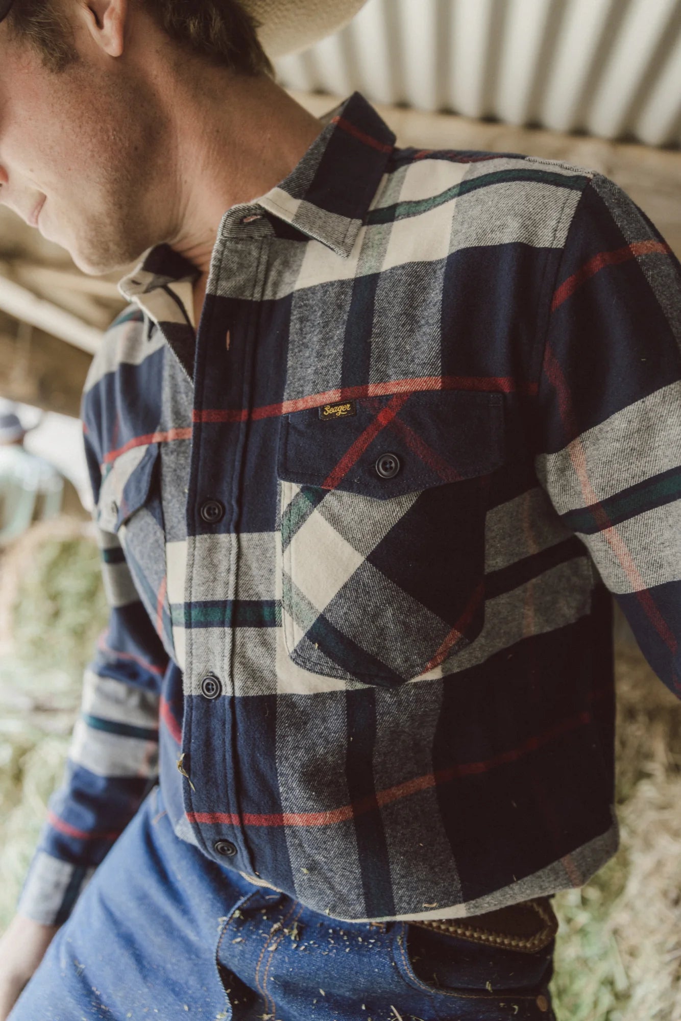 Seager Calico Flannel